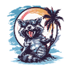 Raccoon Beer Funny Booze