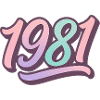 1981 – Retro Pastel Edition