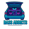 Retro Ghettoblaster Bass Addicts Design