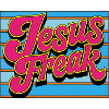 Vibrant Jesus Freak Illustration
