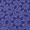 Linear Christmas geometric pattern