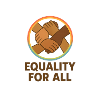 Unity Hands Conception de l’emblème circulaire