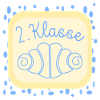 Franzbrötchen Schulkind 2. Klasse
