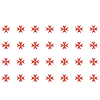 Maltese cross pattern