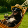 Skunk chilling