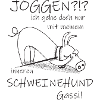 Gassi gehen mit Schweinehun