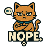 Meh-Cat – NOPE.