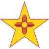 Two-piece New Mexico star design