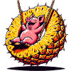 Pineapple Swing Piggy