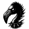Metal-Flamingo