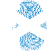 Scottish Flag Scottish Dad Footprint