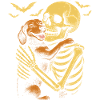 Halloween Cute Skeleton Cuddly Dachshund