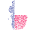 Texas Flag Texan Dad Footprint