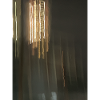 Abstract light reflections at night