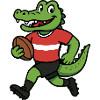Crocodile Football Rugby
