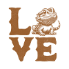 LOVE Bearded Dragons Beardie Lover