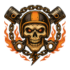 Skull Rider – Dark Biker Spirit
