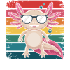 Axolotl mit Sonnenbrille