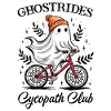 Vélo fantôme d’Halloween
