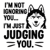 Ich ignoriere dich nicht, Husky