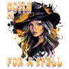 Spooky Pin-up Witch Halloween