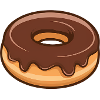 Donut Minimal Food Lover