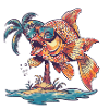 Goldfish Island Palm