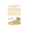 Motorcycles snoring