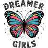 Heller bunter Schmetterling