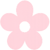 Pink flower to design
