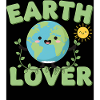 Humorous Earth Lover Cartoon