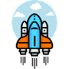 Futuristic Spacecraft Illustration