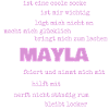 Mayla as Proverbs