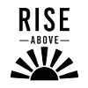 Rise Above Inspirational Sunburst Design