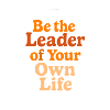 Inspirational leadership text design
