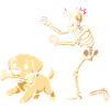 Squelette Chien Labrador Retriever
