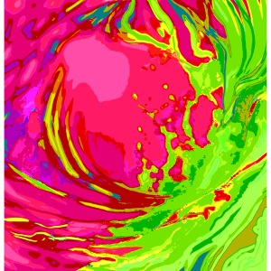 pink splash