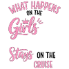 Girls Cruise Saying Design