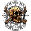 Crâne et os Pirate