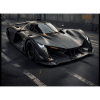 Futuristic supercar design