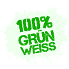100% Grün Weiss
