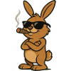 bunny cigar comic