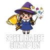 SPEELING BEE CHAMPION - WITCH HALLOWEEN