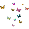AMELIA - Beautiful Girl Name with Butterflies