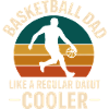 Basketball Dad Retro Style Tee