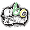 ABC Igel uebermalt Pinsel