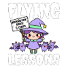 FLYING LESSONS - WITCH HALLOWEEN