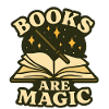 Magic Book Spell Illustration