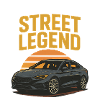 Street Legend Car Art Print