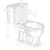 Plan de toilette Steampunk
